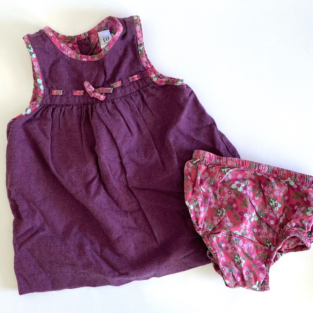 Baby Gap Purple Dress 6-12M